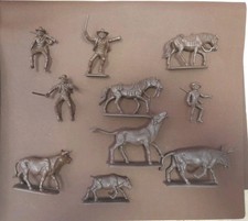 soldatini atlantic 1/32 West Stampede Completa 