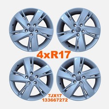 4 CERCHI IN LEGA R17 OPEL ASTRA J, ZAFIRA, CHEVROLET 2009-2017 5 FORI 7JX17 ET44