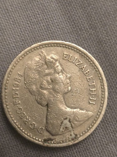 Moneta 1984 rara - £,