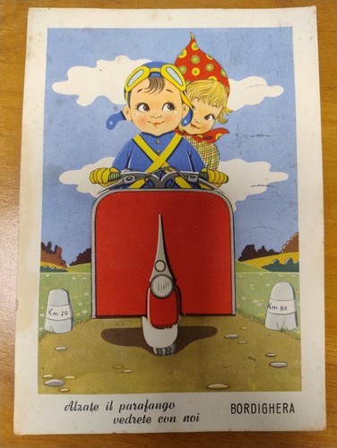 Cartolina valigetta vedute - valigetta,
