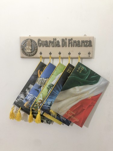 Porta calendario guardia - calendario, di