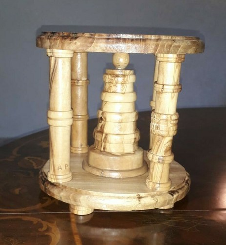 Tronetto eucaristico legno - tronetto,