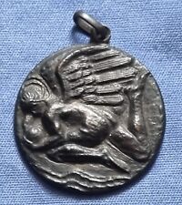 RARA MEDAGLIA PIV ALTO PIV OLTRE D'ANNUNZIO AVIATORI IDROSCALO VARANO ROMANELLI