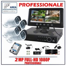 Kit Videosorveglianza AHD 2Mpx