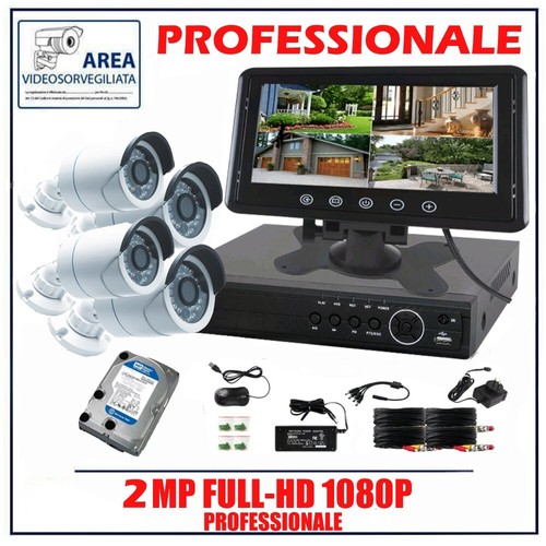 Kit videosorveglianza ahd - kit,
