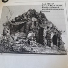 Presepe artigianale con