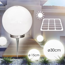 Set luci a sfera solari 15 cm