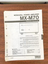 Yamaha MX-M70 Amplificatore