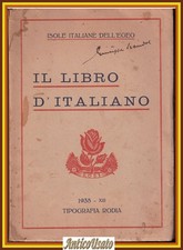IL LIBRO D'ITALIANO PER LE