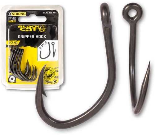 Black cat gripper hook - gripper,