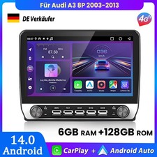 10.1" Per Audi A3 8P 2003-2013