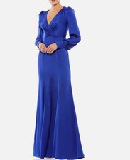 Abito lungo Mac Duggal blu