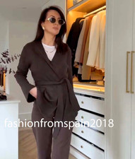 ZARA NEW WOMAN BELTED KNIT