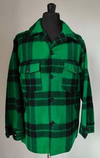 Giacca da Caccia Vintage Anni 70 - Giacca da caccia lana verde e nera taglia US 38