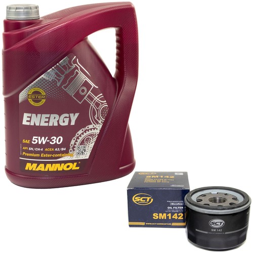 Kit olio motore 5 - 5w-30, litri