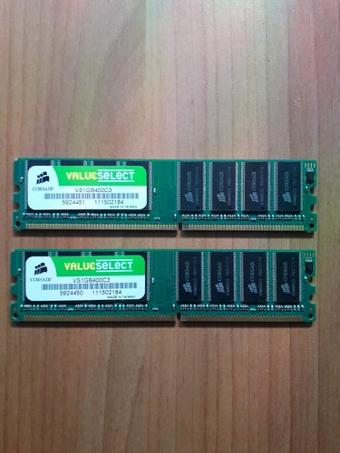 Ddr 400 mhz memoria ram - memoria, dimm