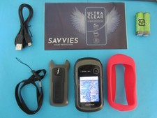 Garmin eTrex 30x GPS GB topo mappe custodia cinturino batterie protezione schermo kit completo