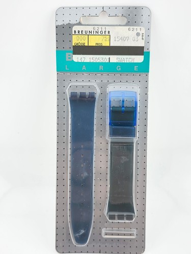 Swatch large 17mm blue strap - swatch,