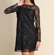 Abito nero in pizzo PENNYBLACK
