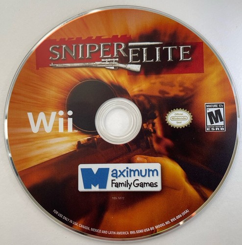 Sniper elite nintendo wii - sniper,