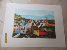 RENATO GUTTUSO ACQUAFORTE ACQUATINTA TIMBRO A SECCO DELLA TORCULAR