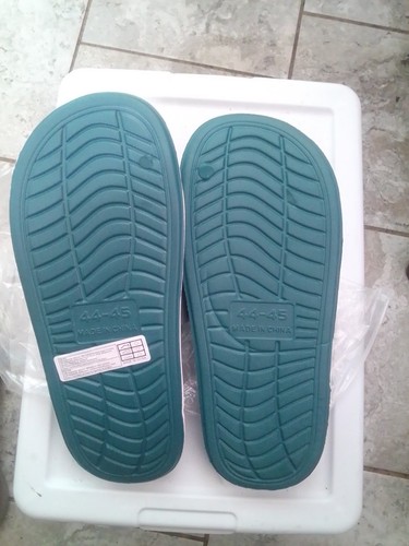 Sandali uomo verde - /nero, slide