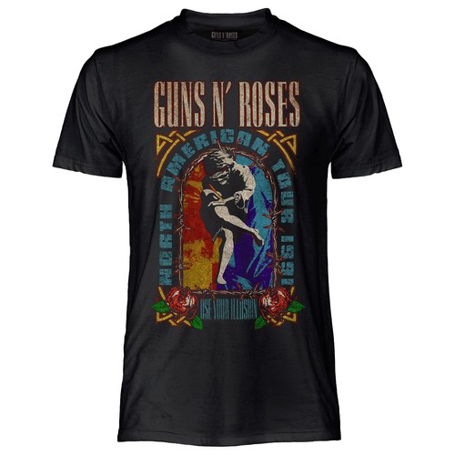 Shirt guns roses illusion - t-shirt,