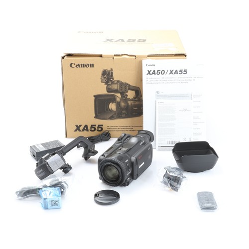 Canon 4k videocamera - xa, 55