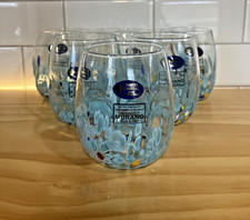 Bicchieri vino Murano bianco