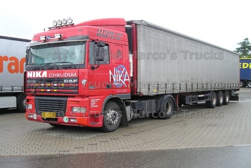 Foto camion daf 480 telone - foto,