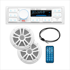 Boss Audio MCK500WB.6 Confezione Altoparlanti Stereo Marini per Barche