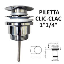 Piletta scarico per - lavabo, e