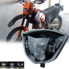 Faro proiettore E24 numero E led per KTM EXC 125 250 300 400 450 525 2005-2007