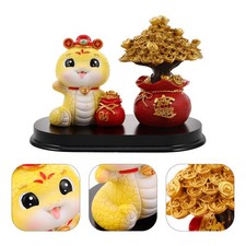  Scultura di piccolo serpente per il Capodanno cinese Figurina di serpente