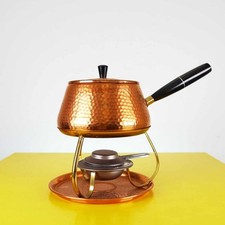 Set fonduta vintage rame - vintage,