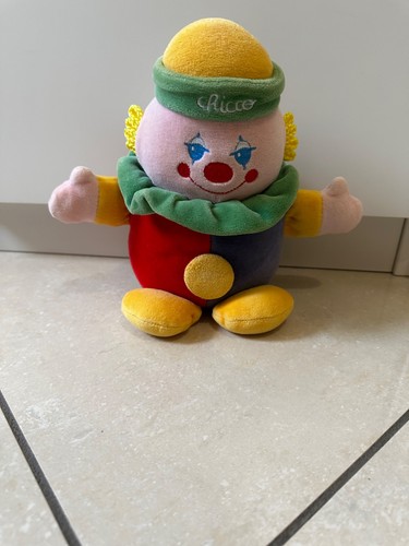 Peluche chicco clown baby - peluche,