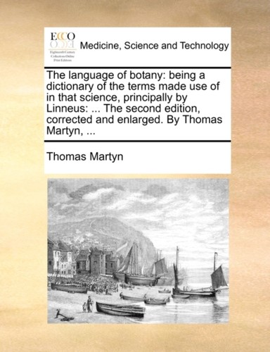 Martyn language of botany - language,