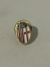 DISTINTIVO/SPILLA/PIN: SQUADRA BOLOGNA, BFC, PALLONE CALCIO, color oro