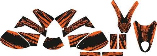 Kit grafica per ktm - kit, lc4