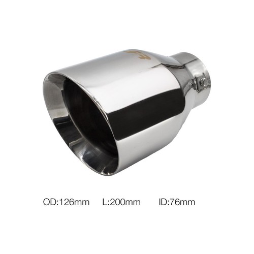Terminale scarico inox - terminale,