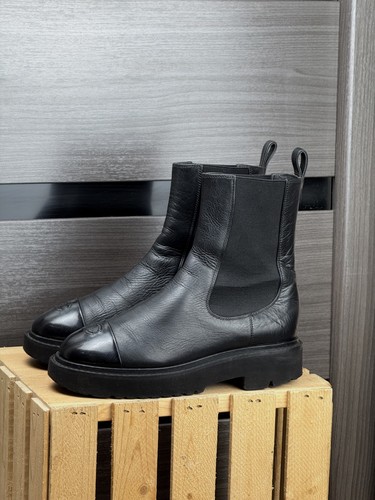Stivali chelsea chanel punta - punta, a
