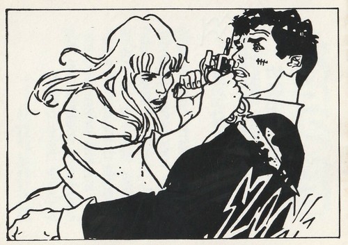 Stickers fumetto dylan dog - fumetto,