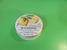 Scatola Barattolo Latta Vintage Caramelle Les Citrons