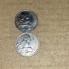 2- MONETA FRANCESE 1954 1955