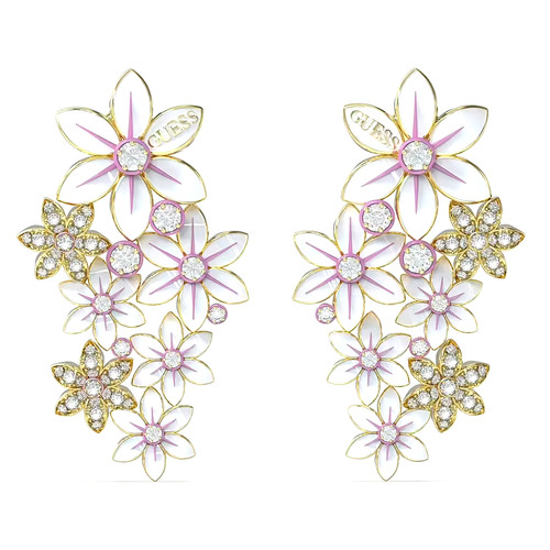 Orecchini guess pendenti fiori - orecchini,