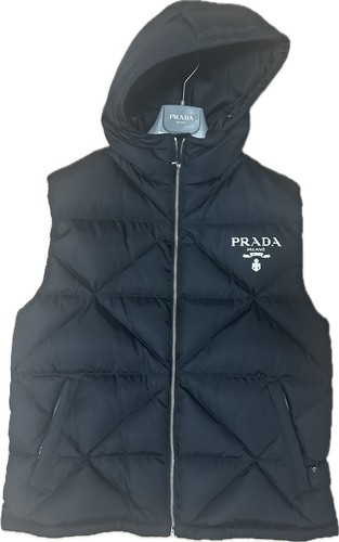 Prada black nylon down - re-nylon, vest