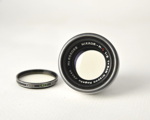 Obiettivo nikon nikkor 5cm 2 - obiettivo,