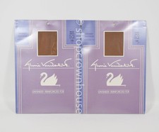 2 Collant Gloria Vanderbilt Daysheer punta rinforzata beige taglia B/5' - 5'5"