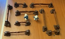 RECINTO FENCE PLAYSET 40040 CON BASI MARRONI + DUE PUFFI