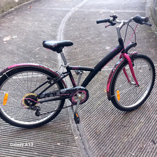 bicicletta da bambina decathlon ruote 24 pollici ,usata 